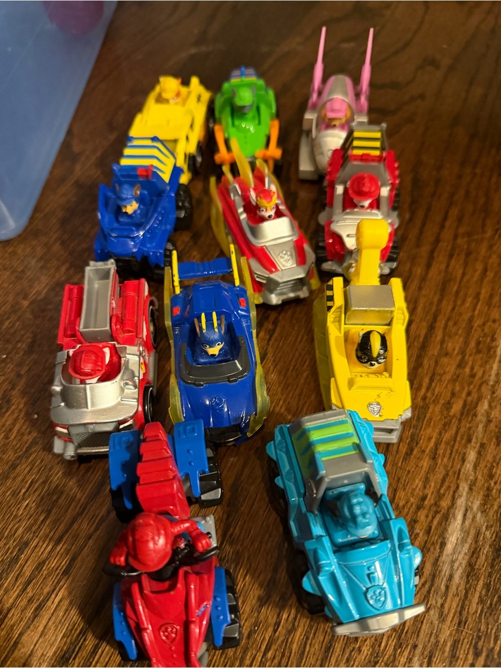 Paw Patrol Diecast cars lot of 11 cars